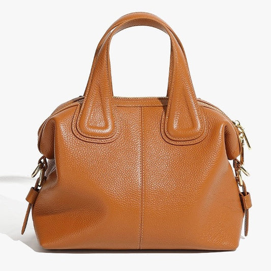 Women's Genuine Leather Soft Boston Shoulder Crossbody Bag
