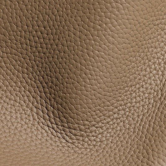 Women's Genuine Leather Large Capacity Tote Bag with Clasp Closure