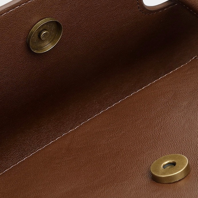 Women's Genuine Leather Large Shoulder Tote with Buckle Detail
