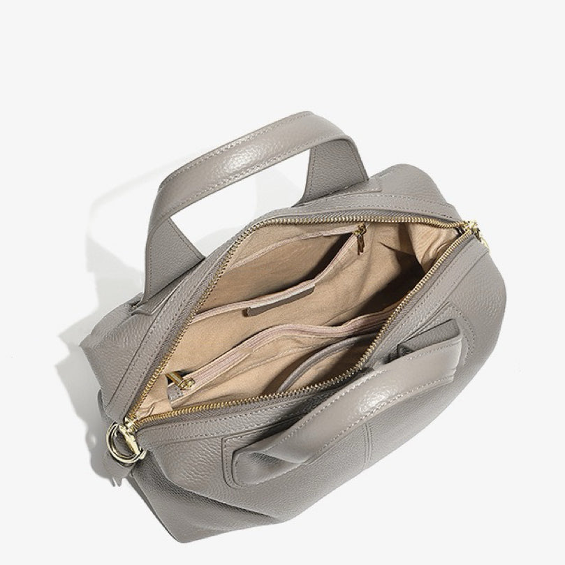 Women's Genuine Leather Soft Boston Shoulder Crossbody Bag