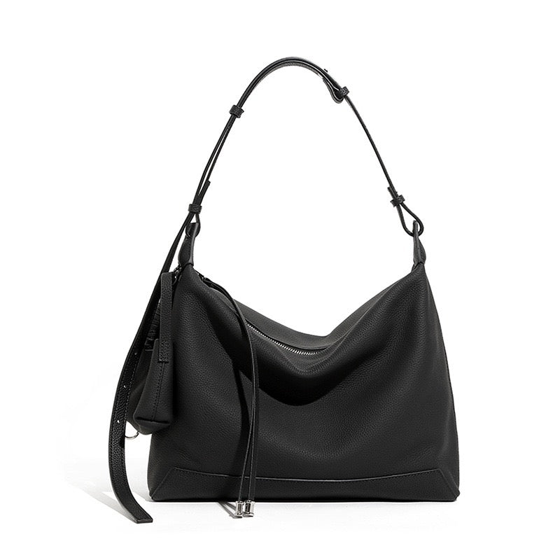 Women's Genuine Leather Large Capacity Commuter Tote Bag
