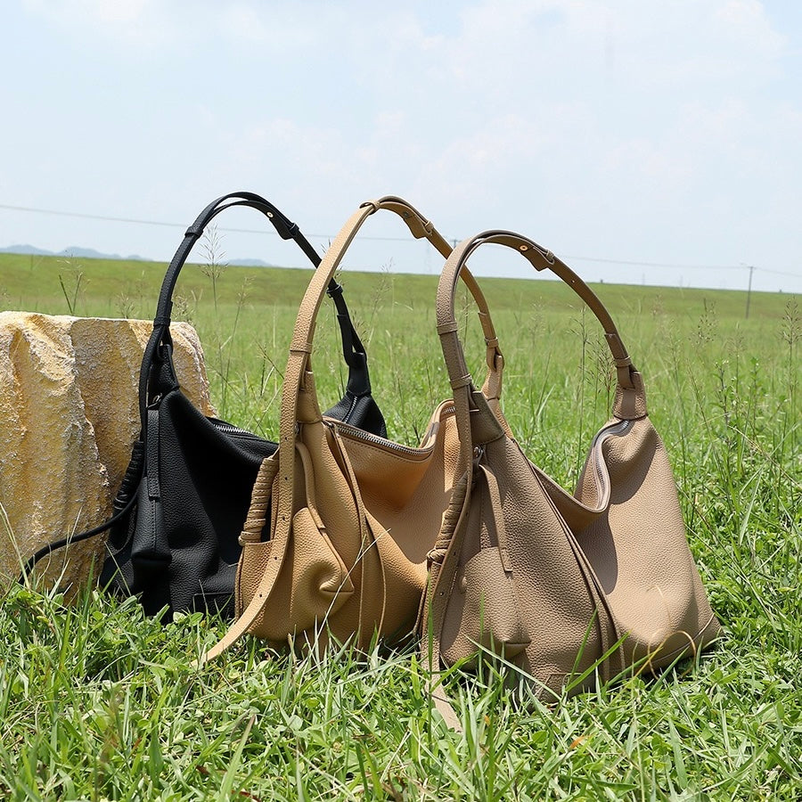 Women's Genuine Leather Large Capacity Commuter Tote Bag