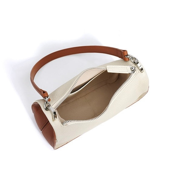 Women's Genuine Leather Minimalist Toast Crossbody Shoulder Bag