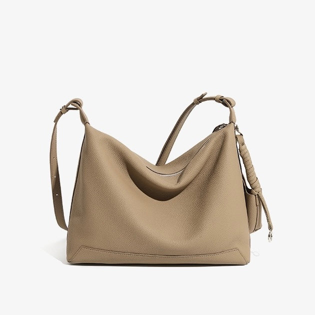 Women's Genuine Leather Large Capacity Commuter Tote Bag