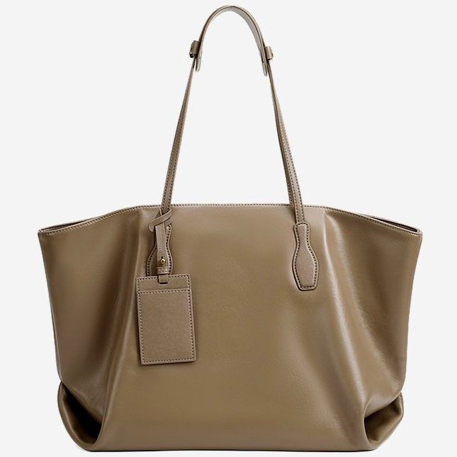 Women's Genuine Leather Extra Large Vintage Carryall Tote