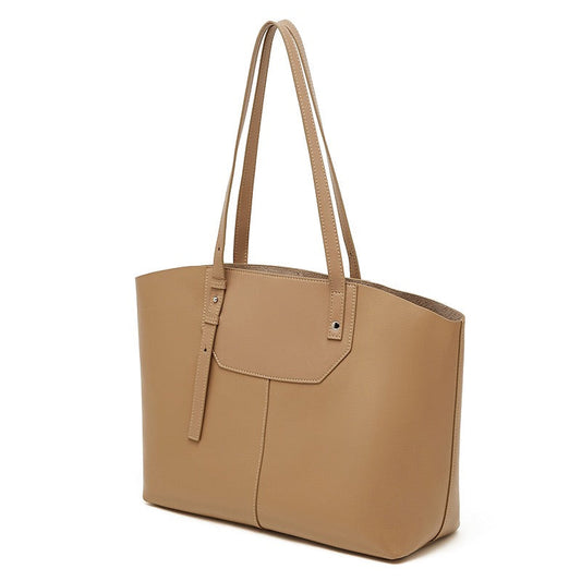 Women's Genuine Leather Large Everyday Shoulder Tote Bag