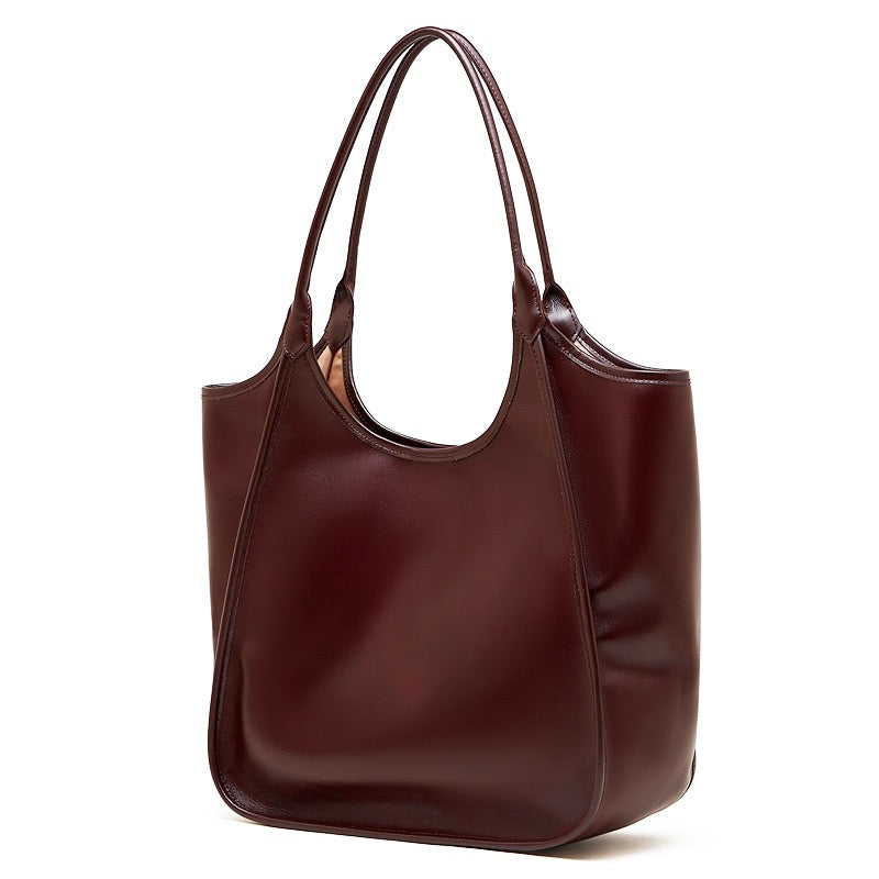 Women's Genuine Leather Extra Large Retro Tote Bag