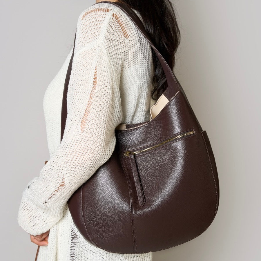 Women's Genuine Leather Large Capacity Everyday Tote Bag