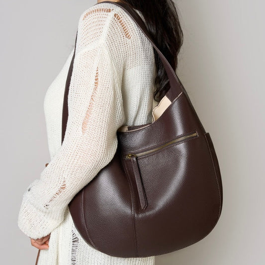 Women's Genuine Leather Large Capacity Everyday Tote Bag