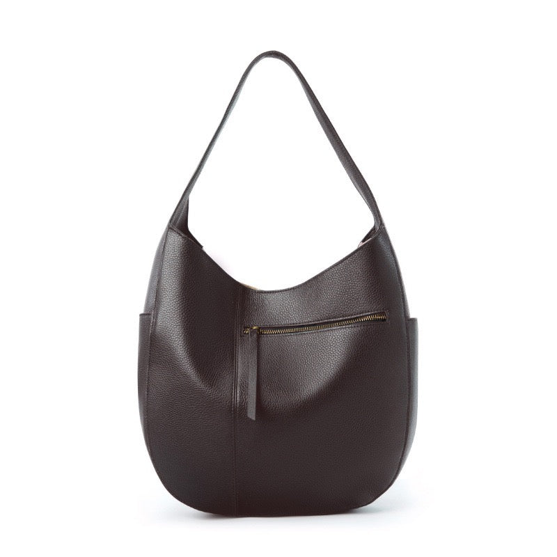 Women's Genuine Leather Large Capacity Everyday Tote Bag