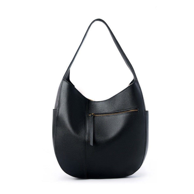Women's Genuine Leather Large Capacity Everyday Tote Bag