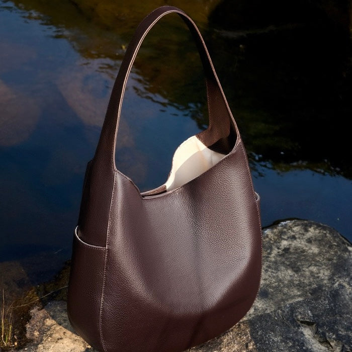 Women's Genuine Leather Large Capacity Everyday Tote Bag