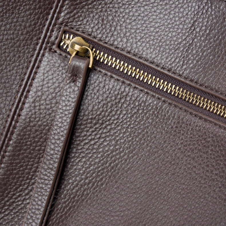 Women's Genuine Leather Large Capacity Everyday Tote Bag