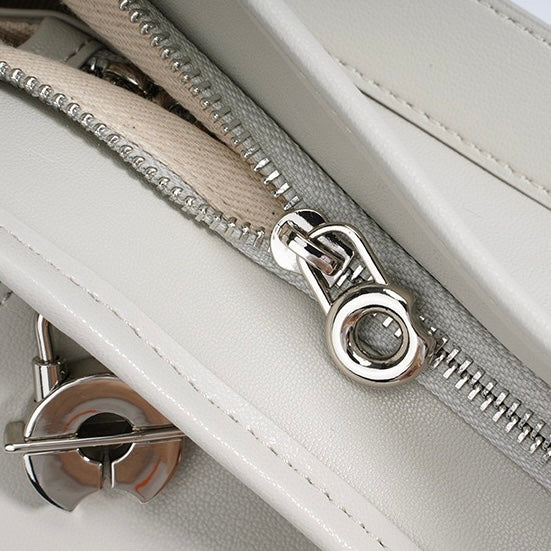 Women's Genuine Leather Relaxed Large Capacity Crossbody Tote