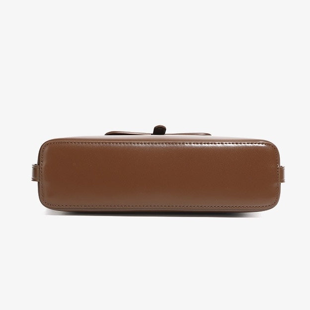 Women's Genuine Leather Structured Underarm Shoulder Bag