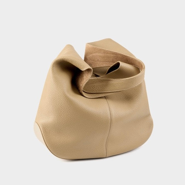Women's Genuine Leather Soft Hobo Shoulder Tote Bag