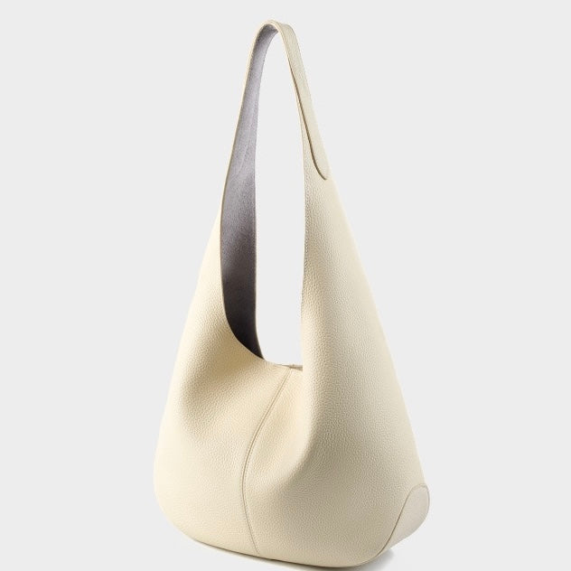 Women's Genuine Leather Soft Hobo Shoulder Tote Bag