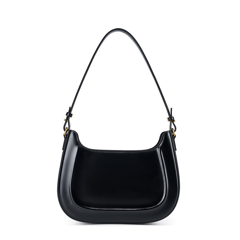 Women's Genuine Leather Vintage Saddle Crossbody Bag