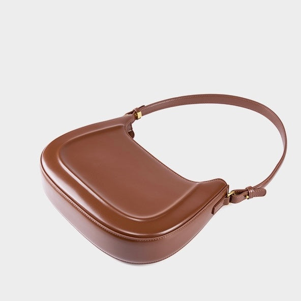 Women's Genuine Leather Vintage Saddle Crossbody Bag