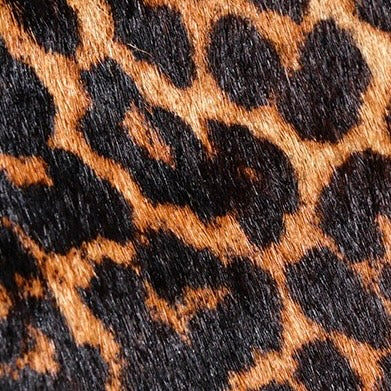 Women's Genuine Leather Leopard Print Half Moon Crossbody Bag