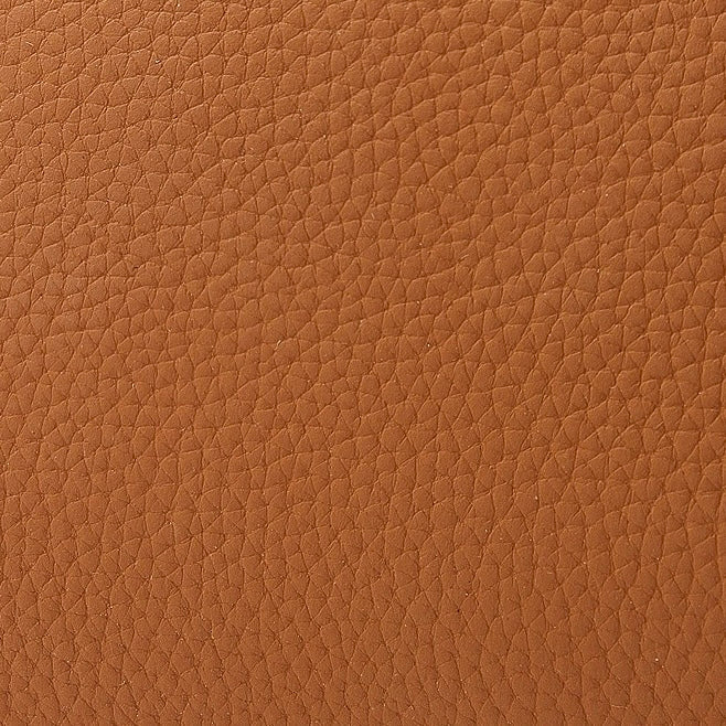 Women's Genuine Leather Textured Cosmetic Clutch Bag