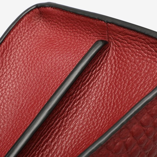 Women's Genuine Leather Classic Crossbody Tote Bag with Adjustable Strap