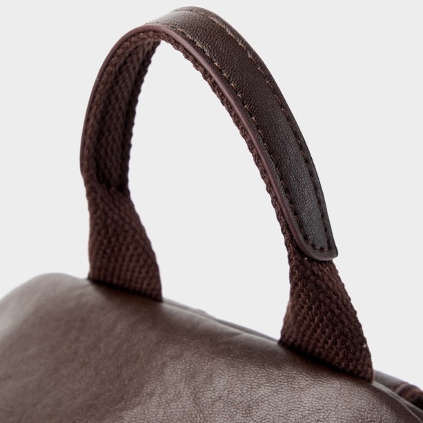 Women's Genuine Leather Large Capacity Backpack with Multiple Pockets