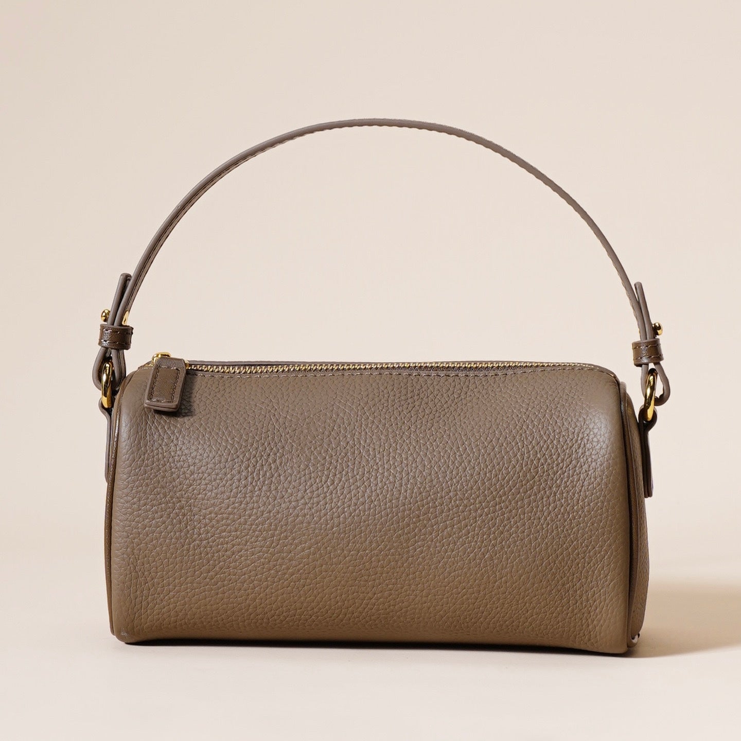 Women's Genuine Leather Quilted Crossbody Clutch Bag with Chain Strap