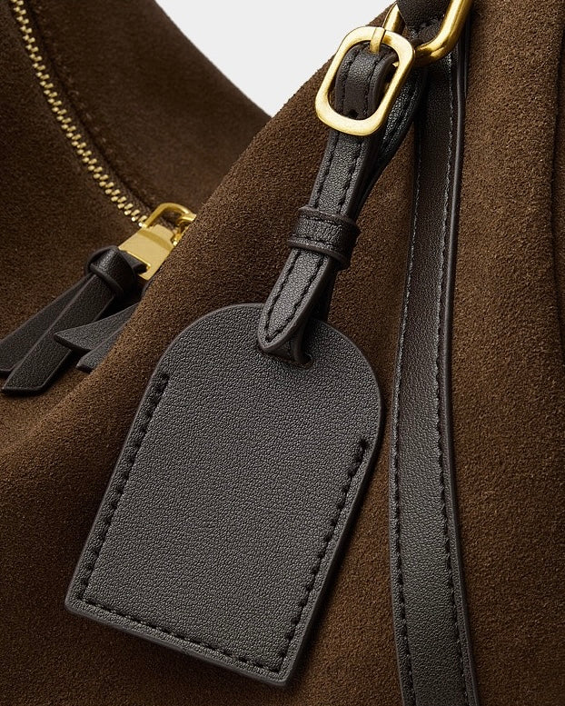 Women's Genuine Leather Large Pillow Shoulder Bag