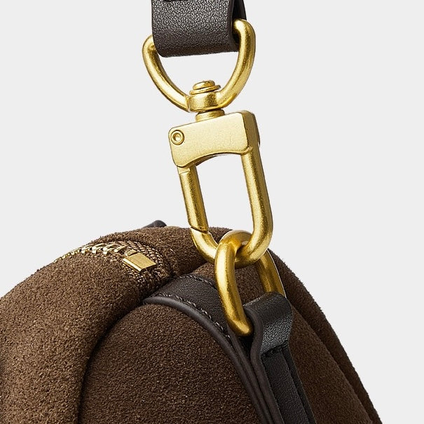 Women's Genuine Leather Large Pillow Shoulder Bag