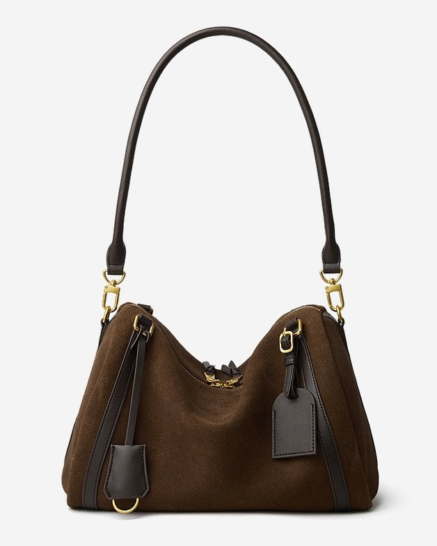 Women's Genuine Leather Large Pillow Shoulder Bag