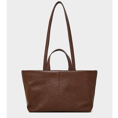 Women's Genuine Leather Vintage Soft Large Capacity Crossbody Tote Bag