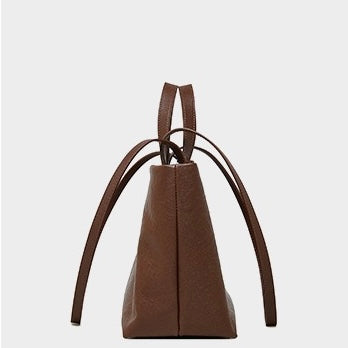 Women's Genuine Leather Vintage Soft Large Capacity Crossbody Tote Bag