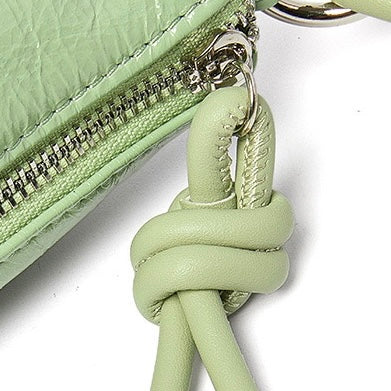 Women's Genuine Leather Dumpling Saddle Shoulder Crossbody Bag