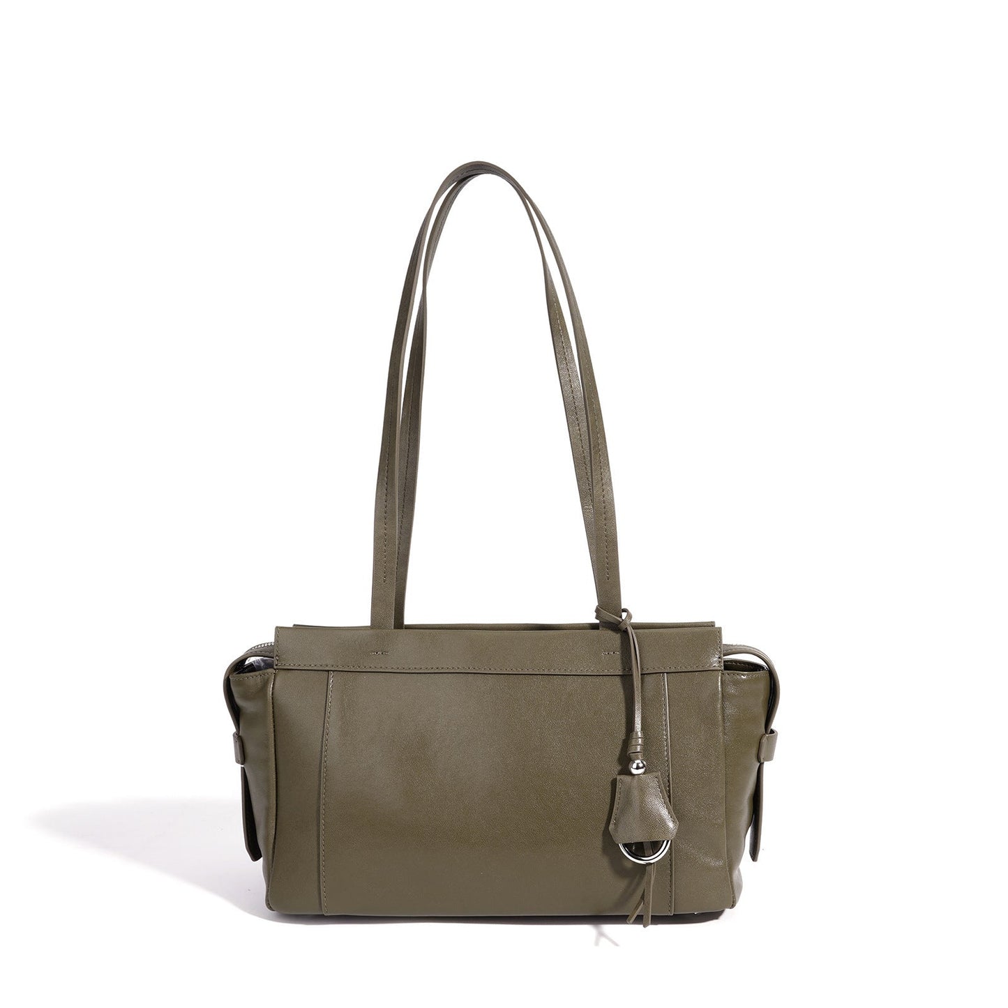 Women's Soft Cowhide Leather Shoulder Clutch Bag