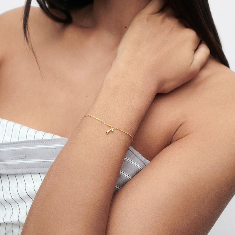 “Sphere Muse” S925 Sterling Silver Minimalist Ball Bracelet