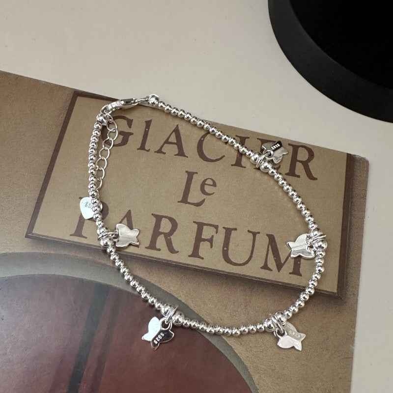 925 Sterling Silver Butterfly Necklace and Bracelet Set – Butterfly Muse