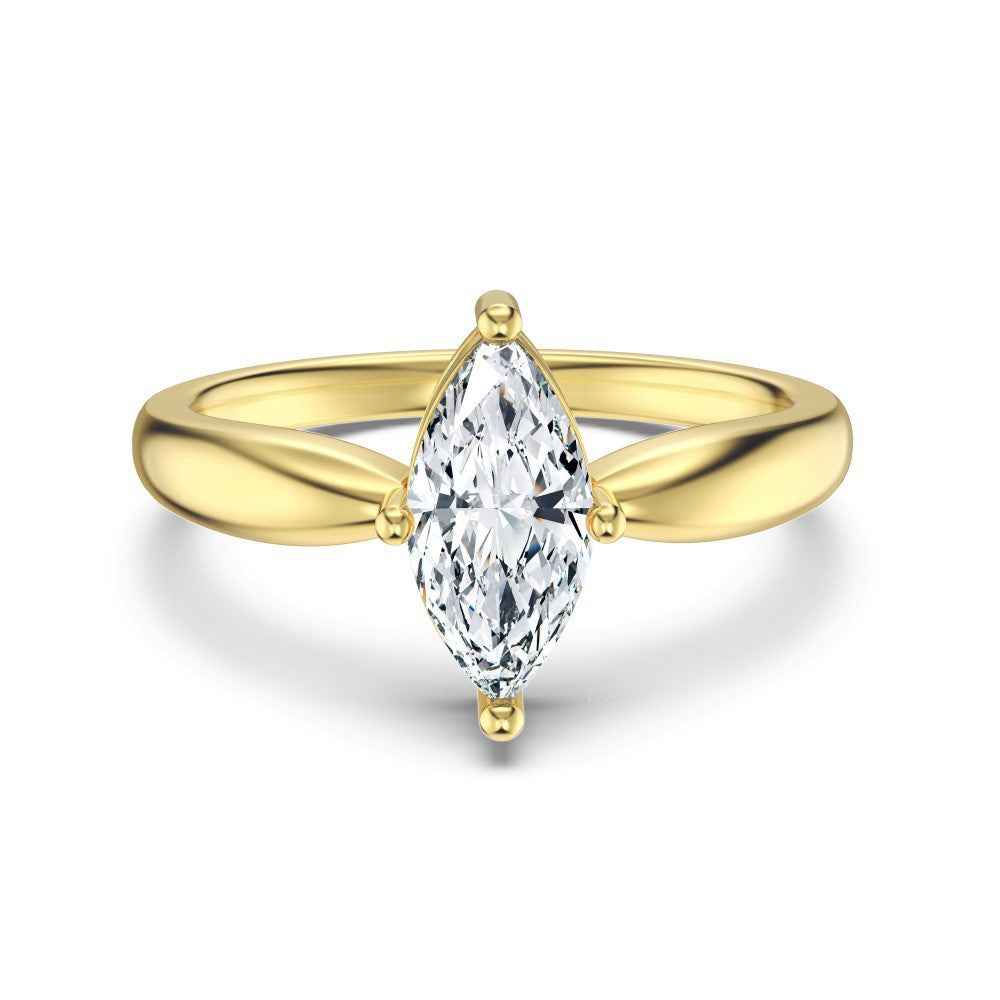S925 Sterling Silver Marquise CZ Stacking Ring Set Adjustable