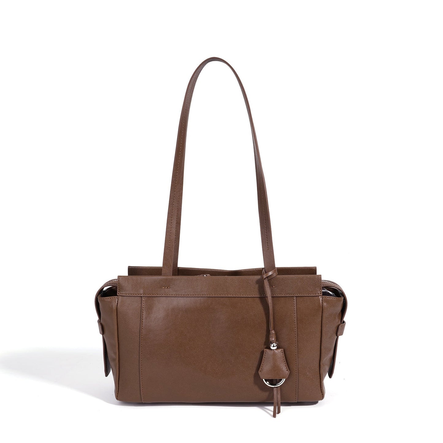 Women's Soft Cowhide Leather Shoulder Clutch Bag