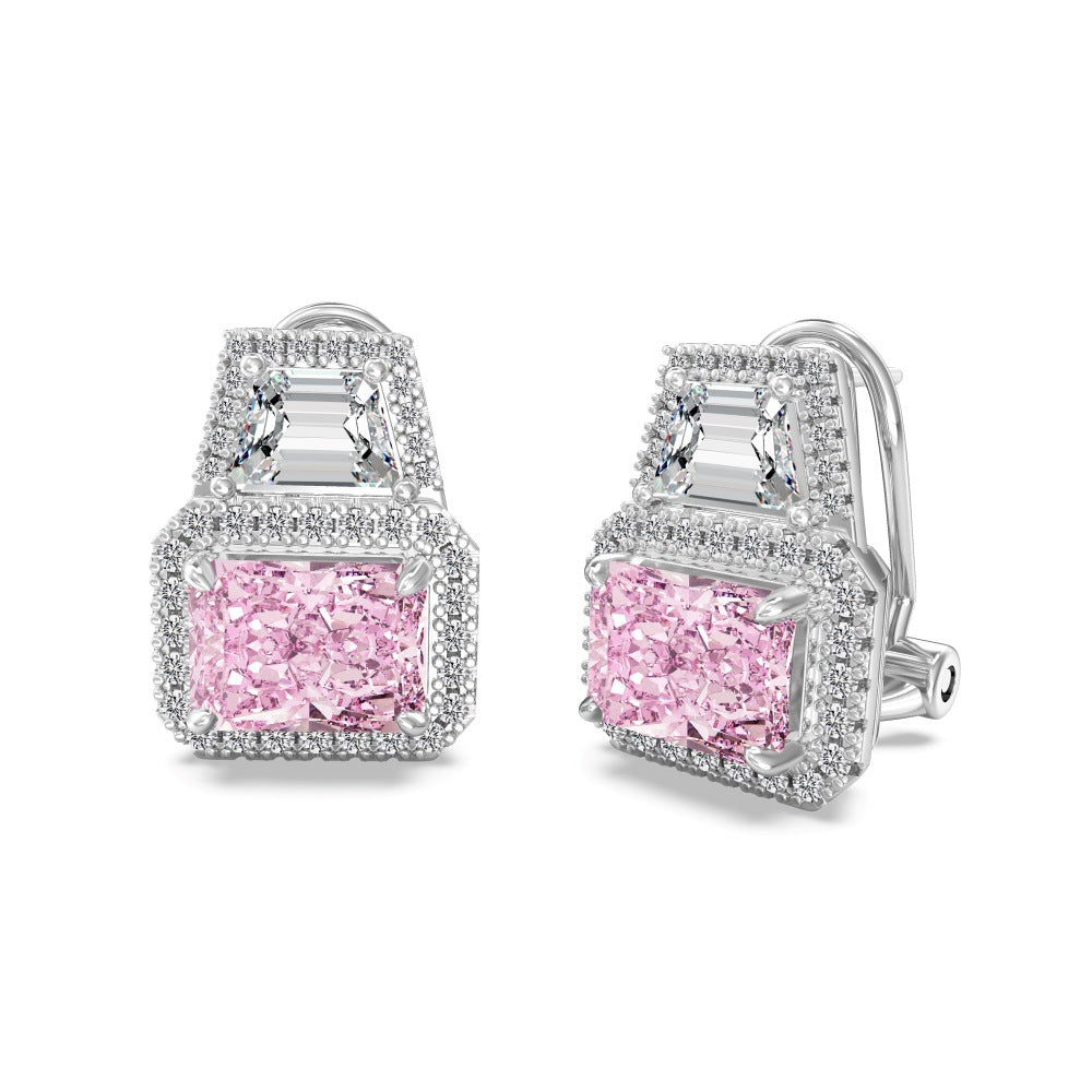 “Petal Dew” S925 Sterling Silver Floral Jewelry Set with Teardrop Accents