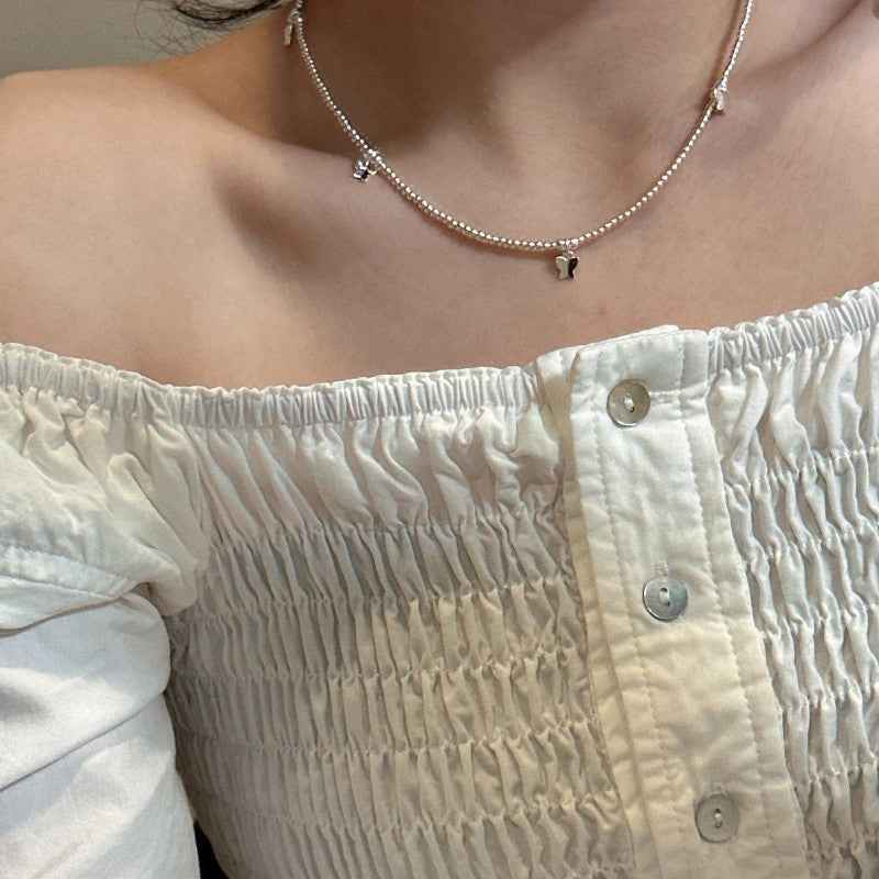 925 Sterling Silver Butterfly Necklace and Bracelet Set – Butterfly Muse