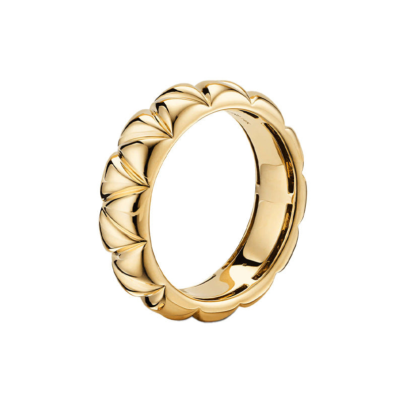 “Luxe Orbit” S925 Sterling Silver Geometric Circle Ring