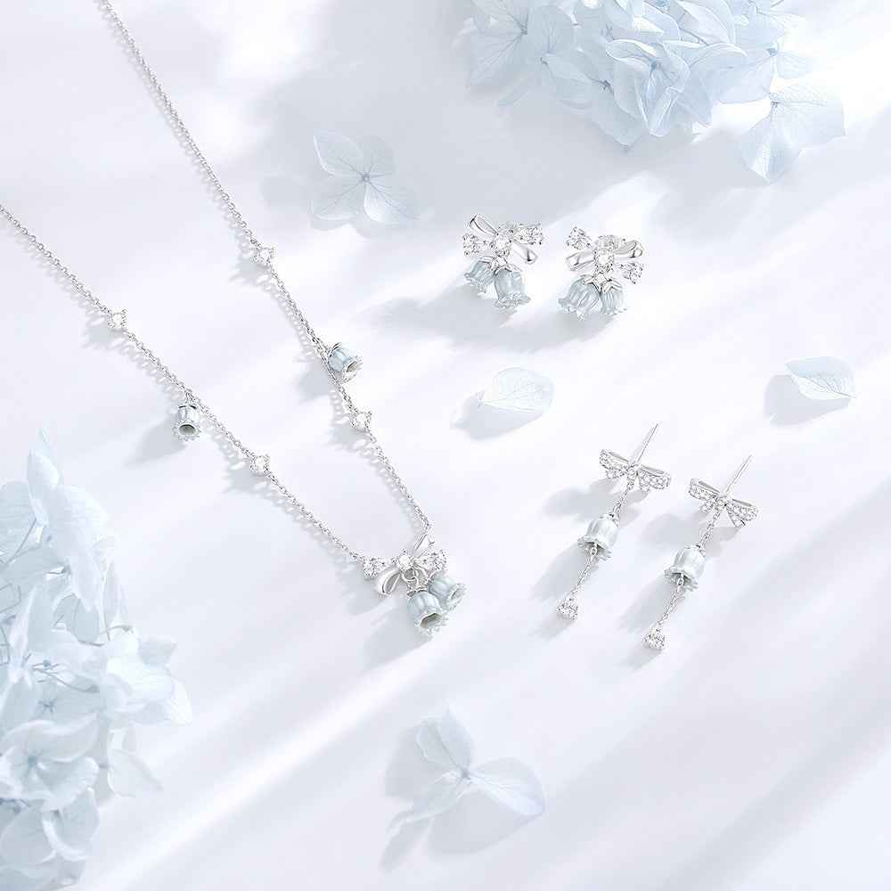 925 Sterling Silver Lily Bell Jewelry Set – Lily Bells