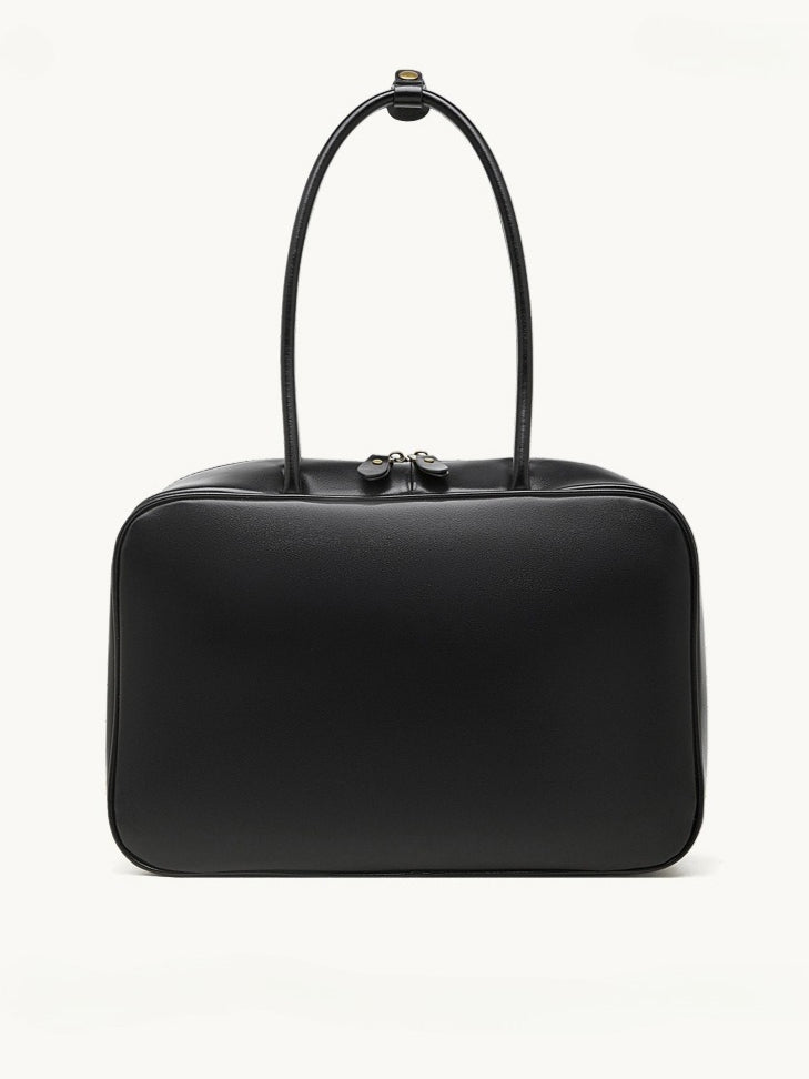 Women's Smooth Full-Grain Cowhide Boxy Work Bag
