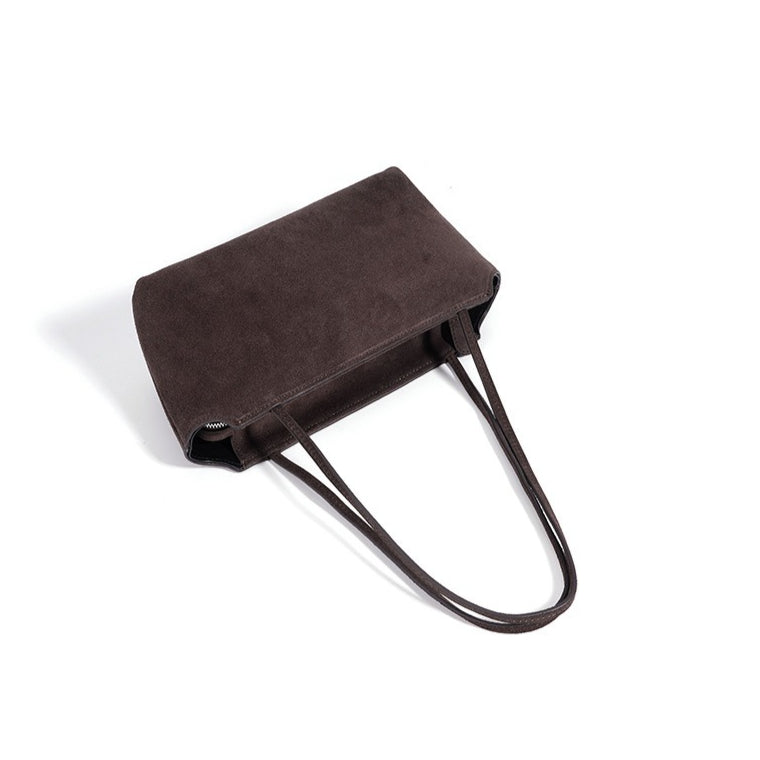 Women's Genuine Suede Leather Mini Shoulder Bag