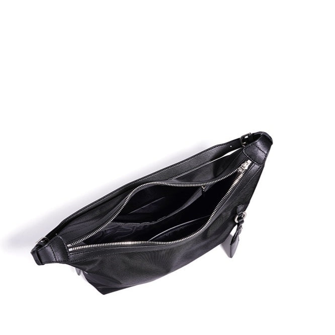 Women's Nylon Crescent Hobo Bag with Adjustable Strap